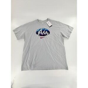 Nike Sportswear Air Max 90 Graphic T-Shirt Grey HJ0586-007 Men's Size XL NWT